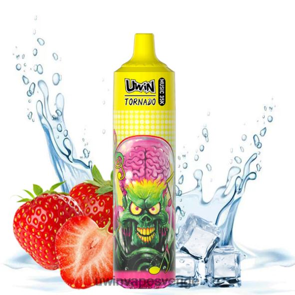 Uwin Vape Beställa JX82XT24 UWIN CRYSTAL 35k engångsvape jordgubbsis