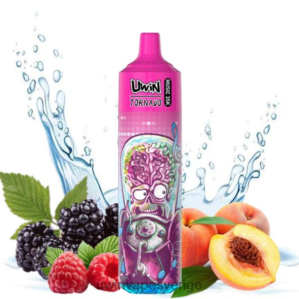 Uwin Vape Lagra JX82XT27 UWIN CRYSTAL 35k engångsvape persika bär