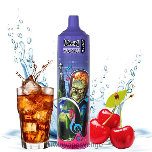 Uwin Vape Smaker JX82XT28 UWIN CRYSTAL 35k engångsvape körsbärscola
